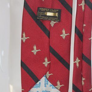 Vintage Prince Consort  Mens Tie Geese Ducks